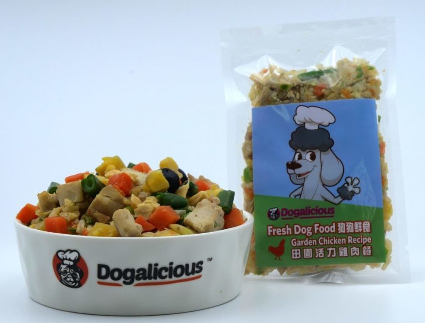 Fresh Dog Food - Garden Chicken Recipe