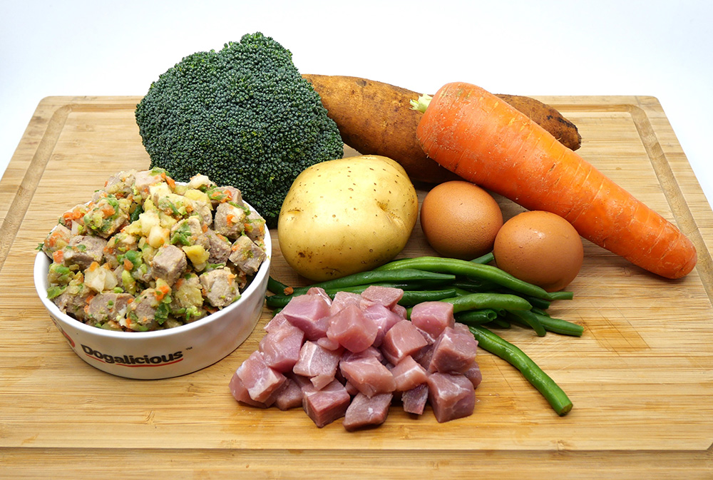 Fresh Dog Food - Tender Pork Recipe