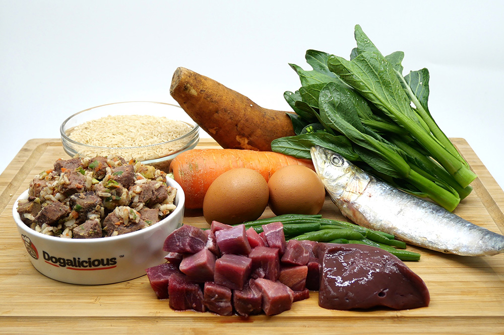 Fresh Dog Food - Chunky Steak Recipe