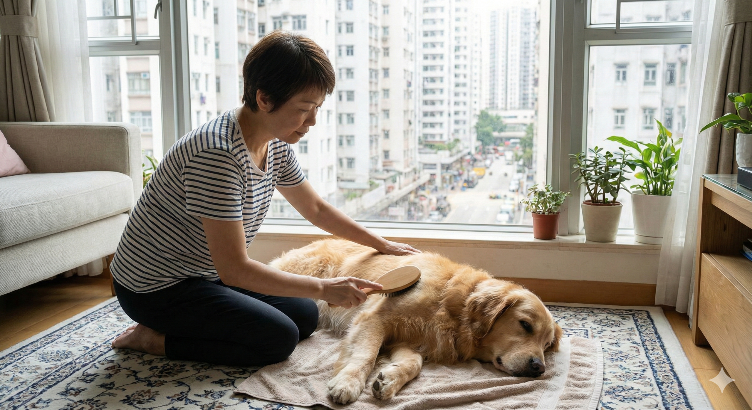 香港狗狗敏感完整指南示範狗狗皮膚護理。Hong Kong Dog Allergy Complete Guide